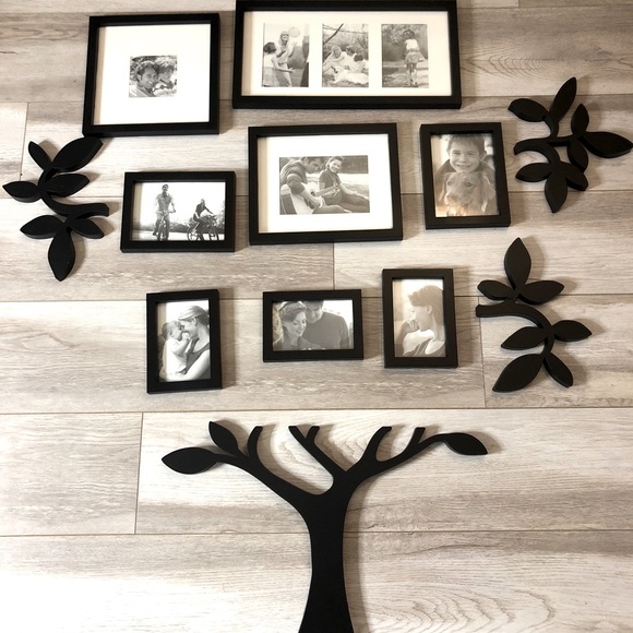 Bed Bath & Beyond Accents Wallverbs 2piece Family Tree Set In Black Poshmark